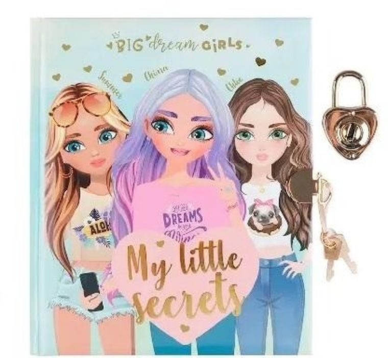 Mp Main Paper, Big Dream Girls, pamiętnik zamykany na kłódkę