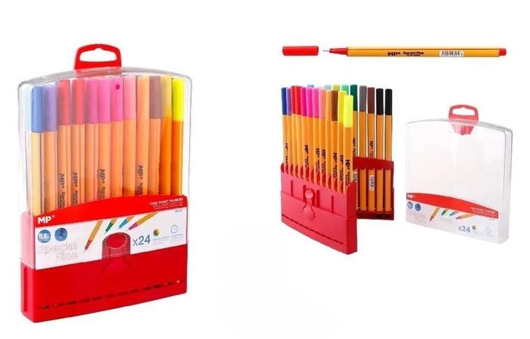 MP Main Paper, cienkopis, 24 kolory