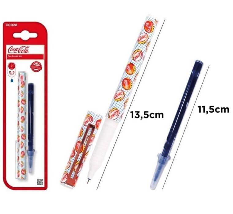 Mp Main Paper, Coca-Cola, cienkopis z wkładem wymiennym
