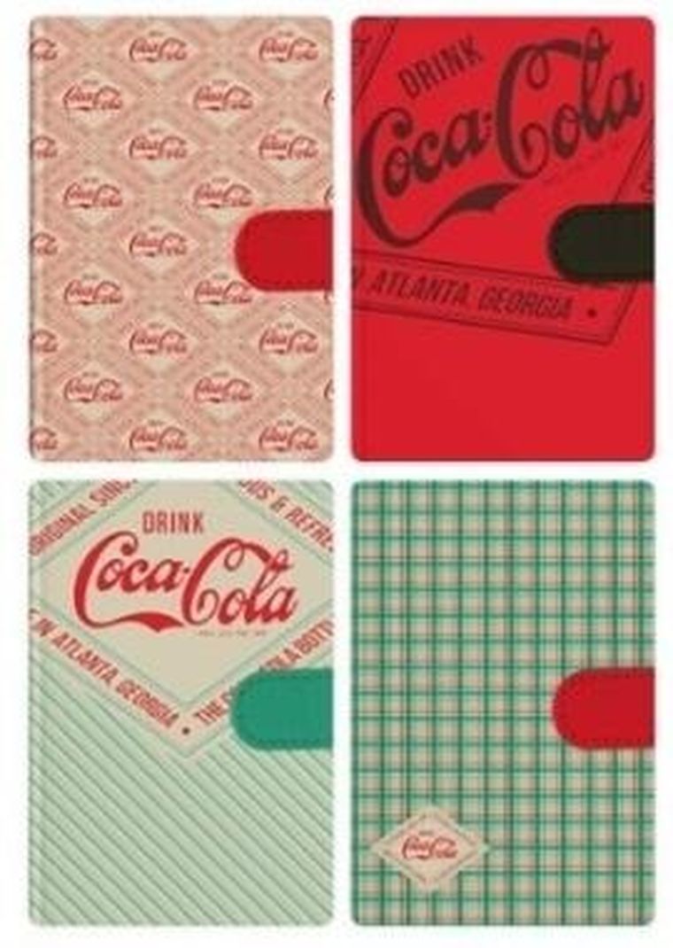 Mp Main Paper, Coca-Cola, notatnik A6, 144 kartek, linia, 1 szt.