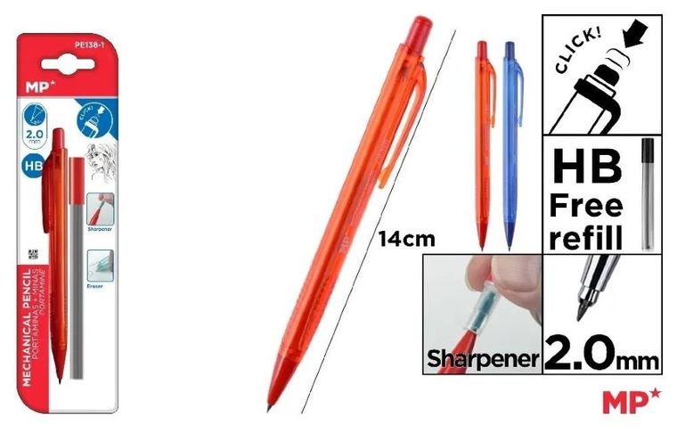 MP Main Paper, długopis, niebieski, 12 szt.