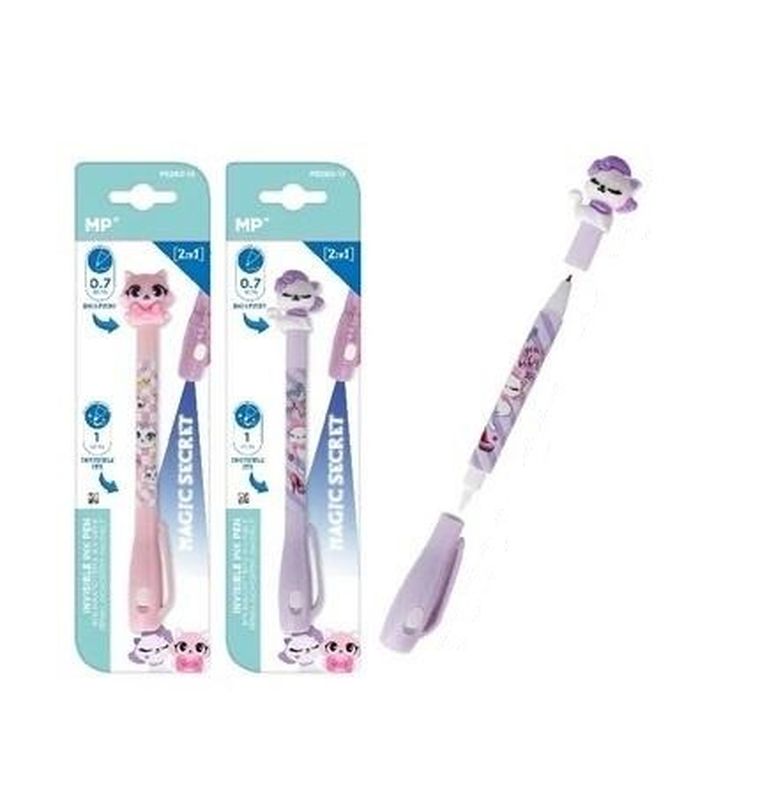 MP Main Paper, długopis szpiegowski UV 0.7/1.0 mm, kotki