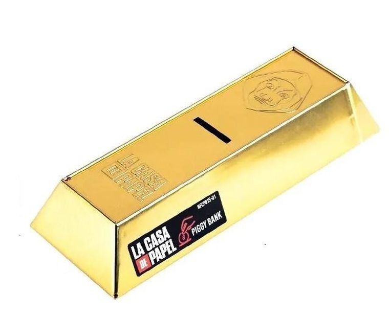 MP Main Paper, Dom z papieru, skarbonka, sztabka złota