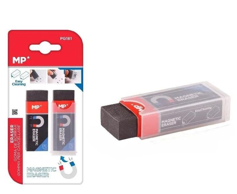 MP Main Paper, gumka do ścierania z magnesem, 2 szt.