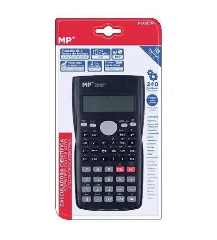 MP Main Paper, kalkulator, czarny