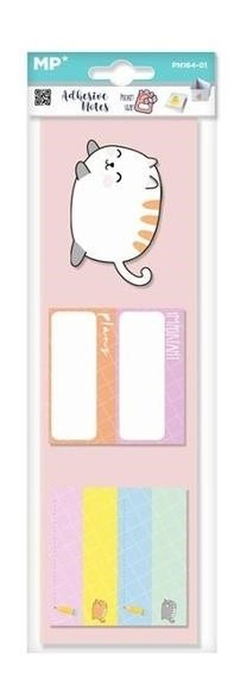 Mp Main Paper, karteczki samoprzylepne, kotek