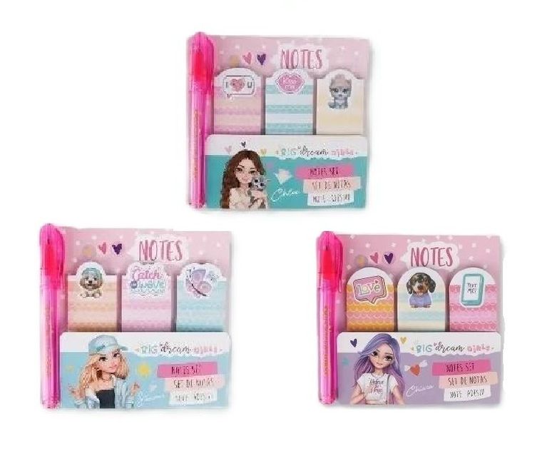 MP Main Paper, karteczki samoprzylepne z mini długopisem, 1 szt.