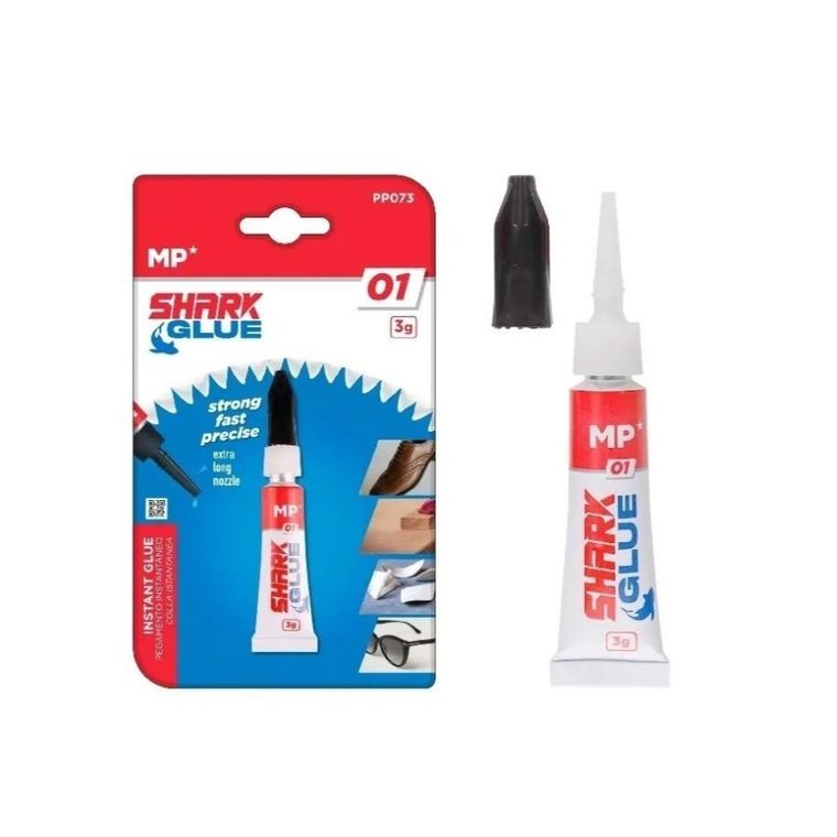 MP Main Paper, klej błyskawiczny, Shark Glue, 3g