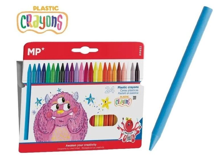 MP Main Paper, kredki woskowe, 24 kolory