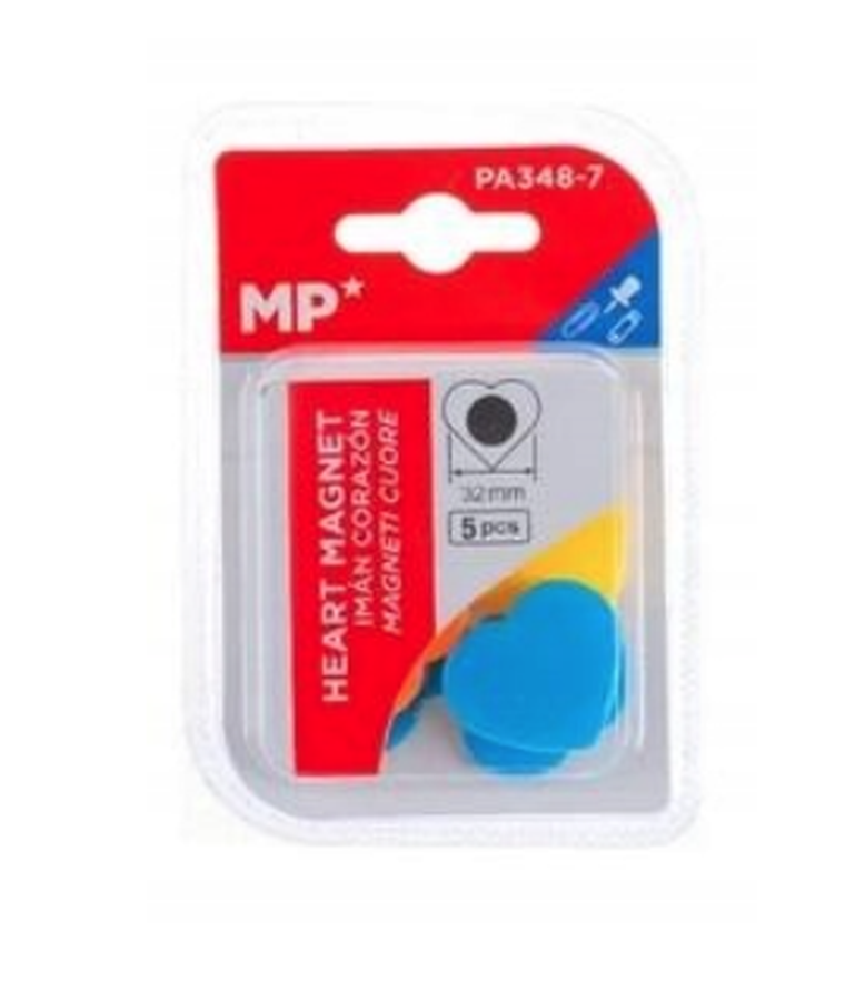 Mp Main Paper, magnesy serduszka, 5 szt.