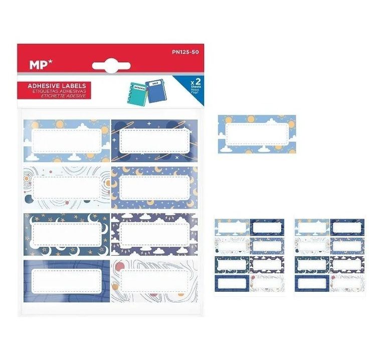 MP Main Paper, naklejki na zeszyty, Niebo