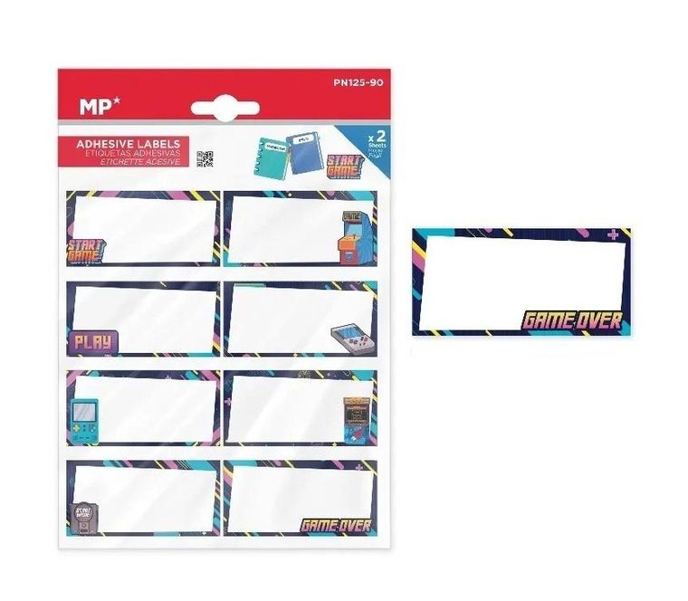 MP Main Paper, naklejki na zeszyty, Start Game