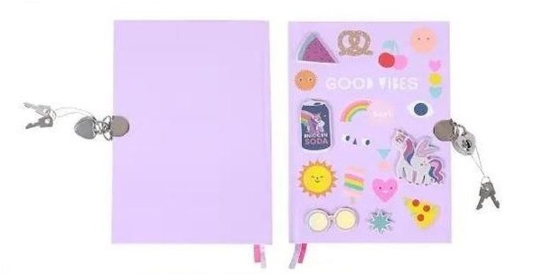 Mp Main Paper, notes A5 na kłódkę, unicorn, 1 szt.