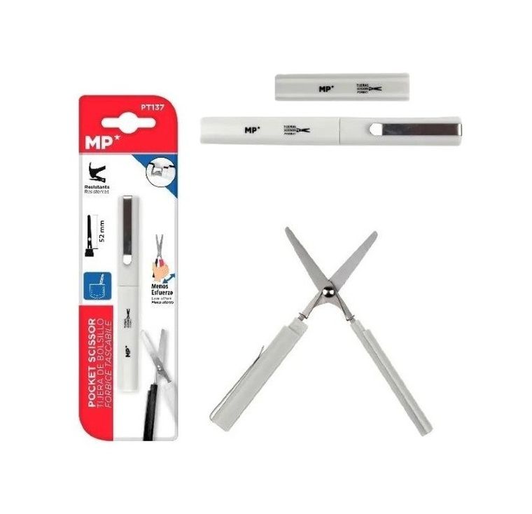 MP Main Paper, nożyczki kieszonkowe, składane, 11,5 cm
