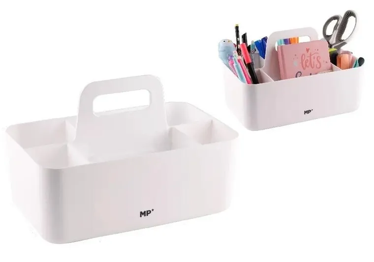 MP Main Paper, organizer na biurko z uchwytem, biały