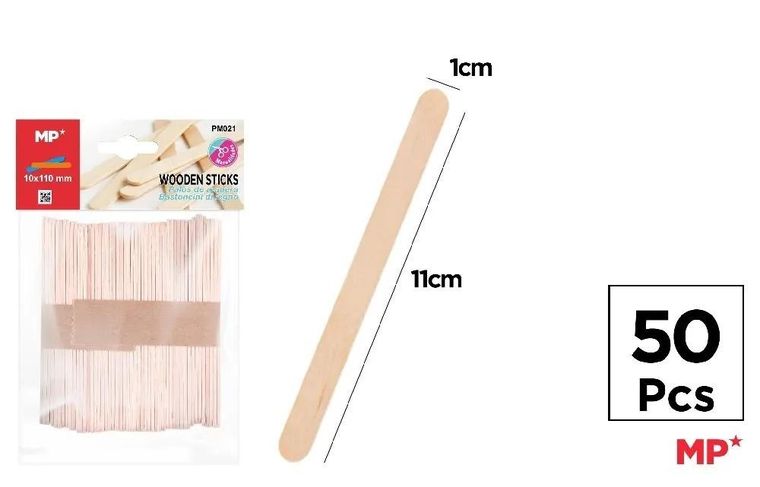 MP Main Paper, patyczki drewniane, 50 szt.