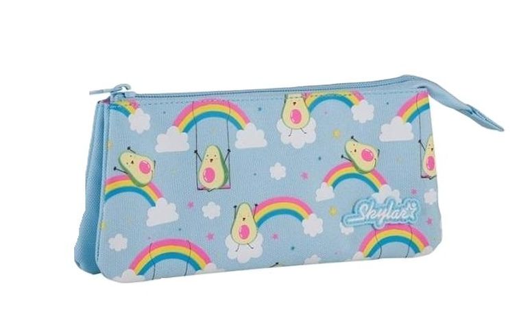 MP Main Paper, piórnik saszetka, tęcza i awokado