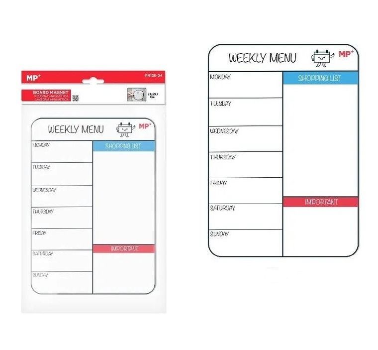 MP Main Paper, planer tygodniowy, magnetyczny, A4