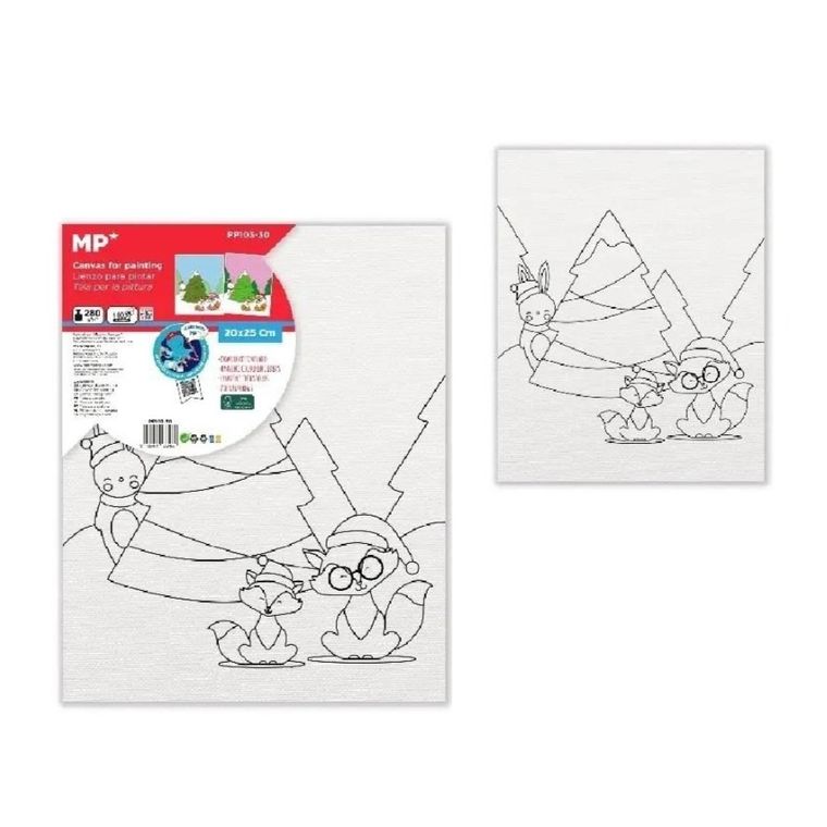 MP Main Paper, płótno do malowania, 20-25 cm