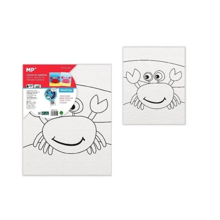 MP Main Paper, płótno do malowania, krab, 20-25 cm