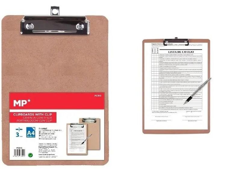 MP Main Paper, podkładka z klipsem, A4, 1 szt.