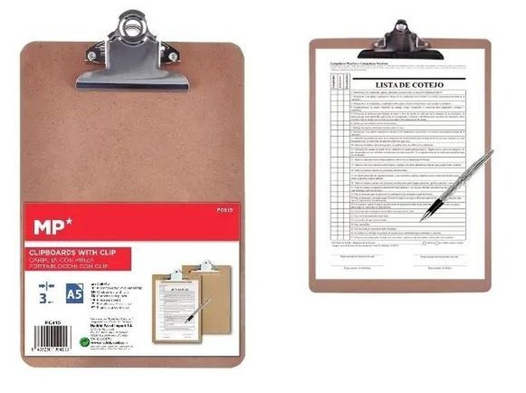 MP Main Paper, podkładka z klipsem, A5, 1 szt.