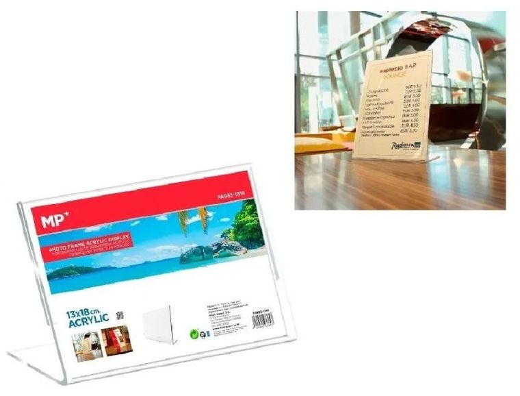 MP Main Paper, ramka nabiurkowa, akrylowa, 13-18 cm
