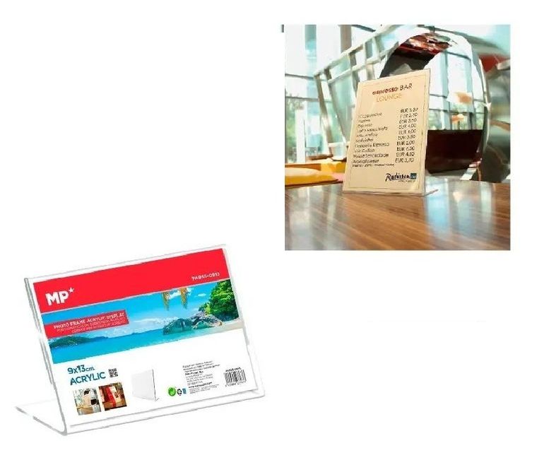 MP Main Paper, ramka nabiurkowa, akrylowa, 9-13 cm