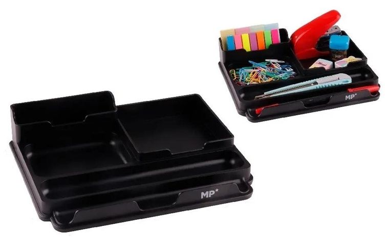 MP Main Paper, tacka organizer na biurko, czarny