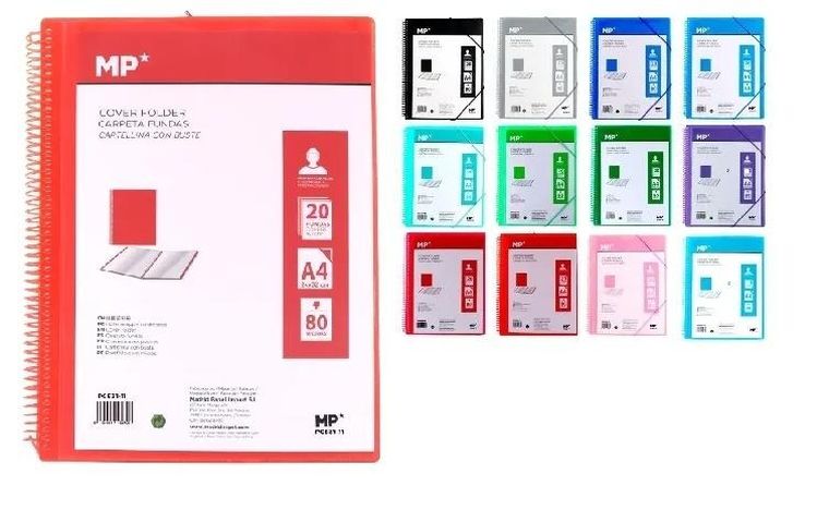 MP Main Paper, teczka ofertowa, A4, z 20 koszulkami, 1 szt.