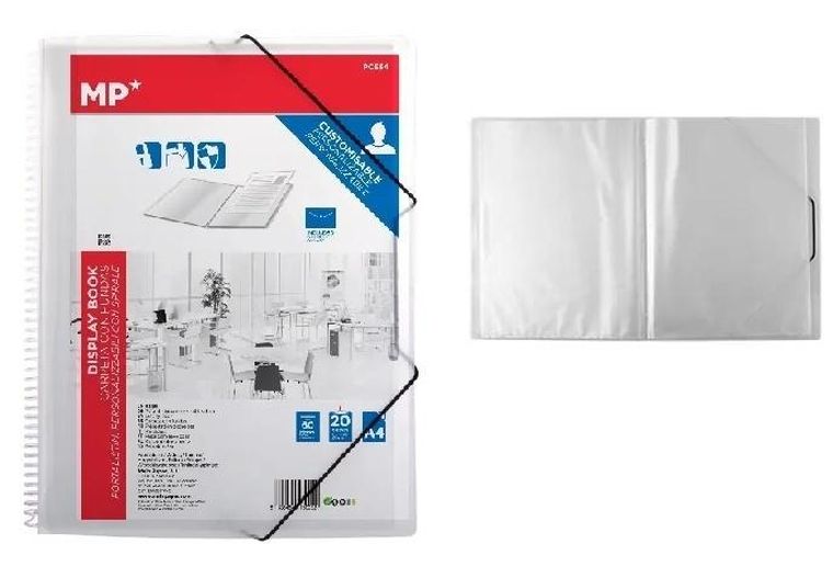 MP Main Paper, teczka ofertowa, A4, z 20 koszulkami, 1 szt.