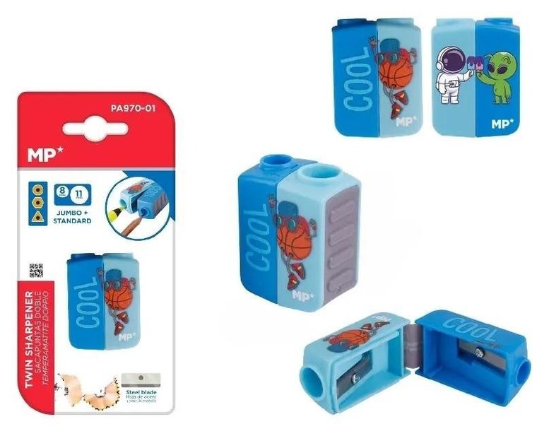 MP Main Paper, temperówka, podwójna, Kosmos, Koszykówka