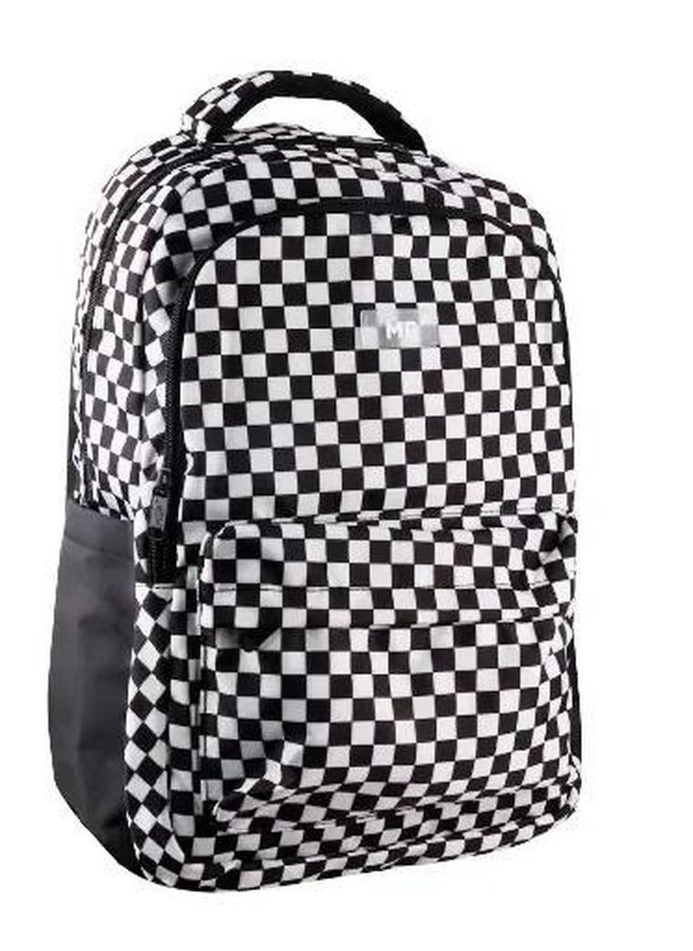 MP Main Paper, Triple Damero, plecak szkolny, 2-komorowy, szachownica