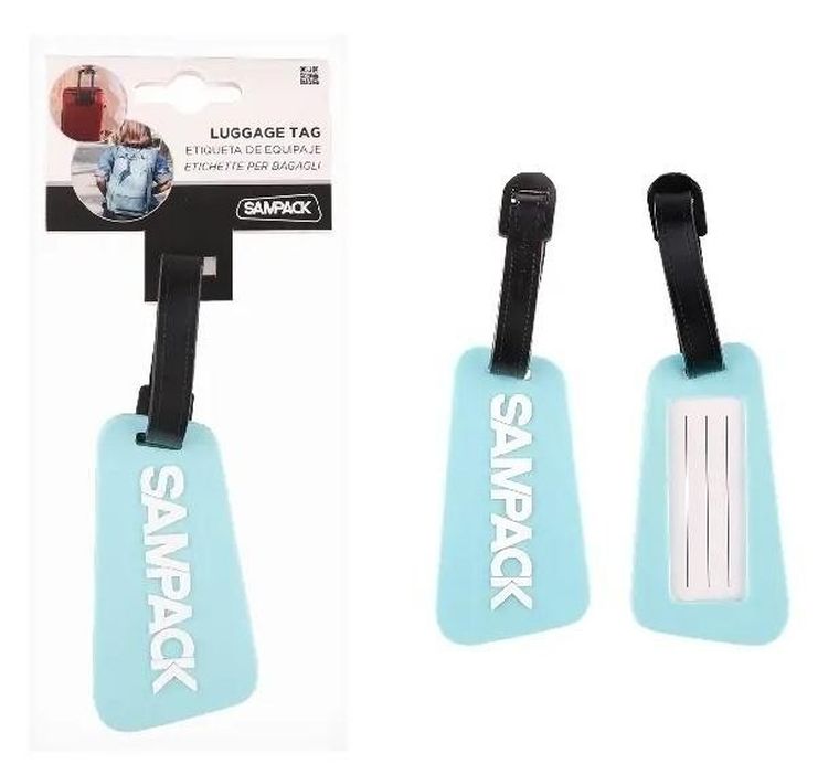 MP Main Paper, zawieszka do walizek, niebieski