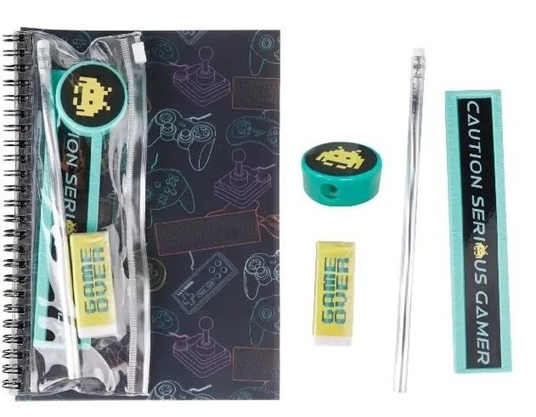 MP Main Paper, zestaw przyborów szkolnych, Gamer