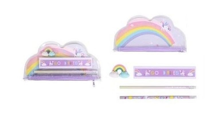 MP Main Paper, zestaw przyborów szkolnych z saszetką, unicorn