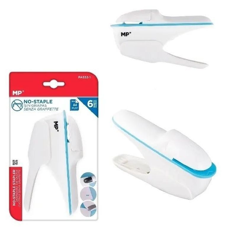 MP Main Paper, zszywacz bezszywkowy, 6 arkuszy