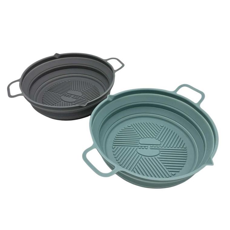 Mplco, wkład silikonowy do frytownicy, składany, okrągły, 19 cm