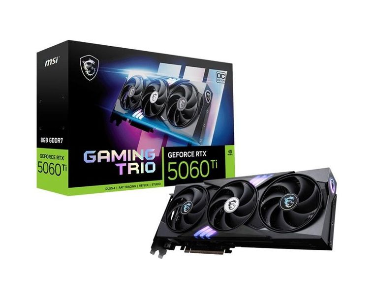 MSI, karta graficzna, RTX 5060 Ti 8G GAMING TRIO OC