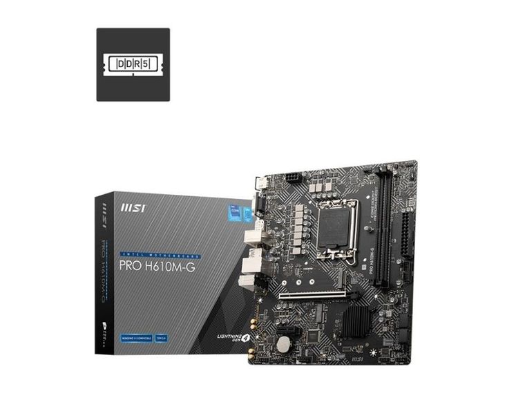 MSI, płyta główna, PRO H610M-G