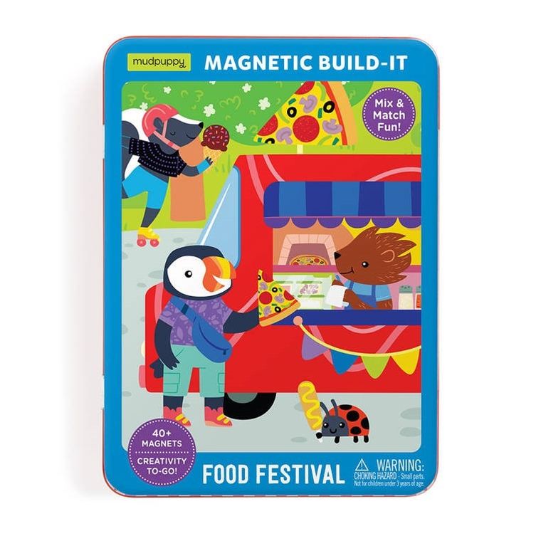 Mudpuppy, Festiwal foodtracków, układanka magnetyczna