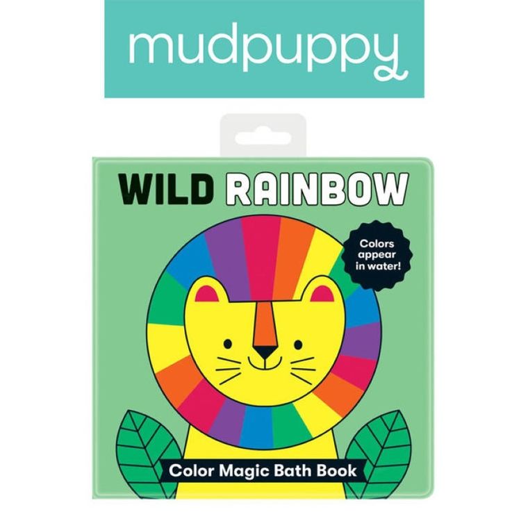 Mudpuppy, magiczna książeczka do kąpieli, Tęczowa dżungla