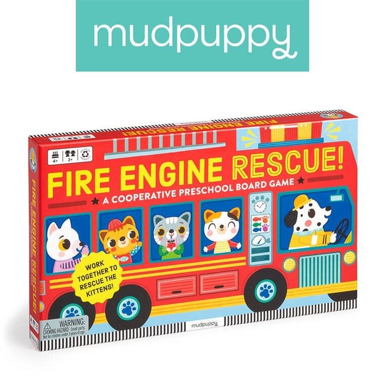 Mudpuppy, Straż pożarna na ratunek! gra planszowa