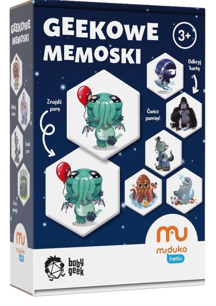 Muduko, Baby Geek, Geekowe memory, gra pamięciowa