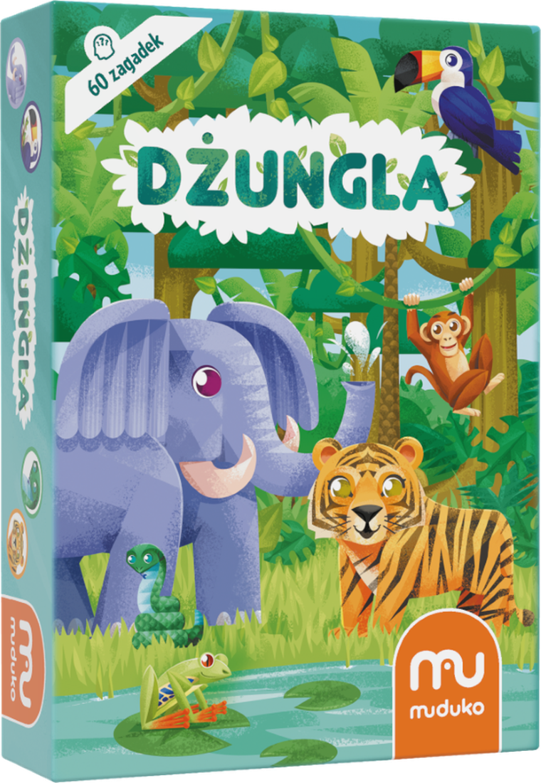 Muduko, Dżungla, 60 zagadek, gra logiczna