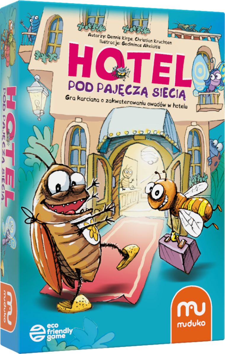 Muduko, Hotel pod pajęczą siecią, gra familijna