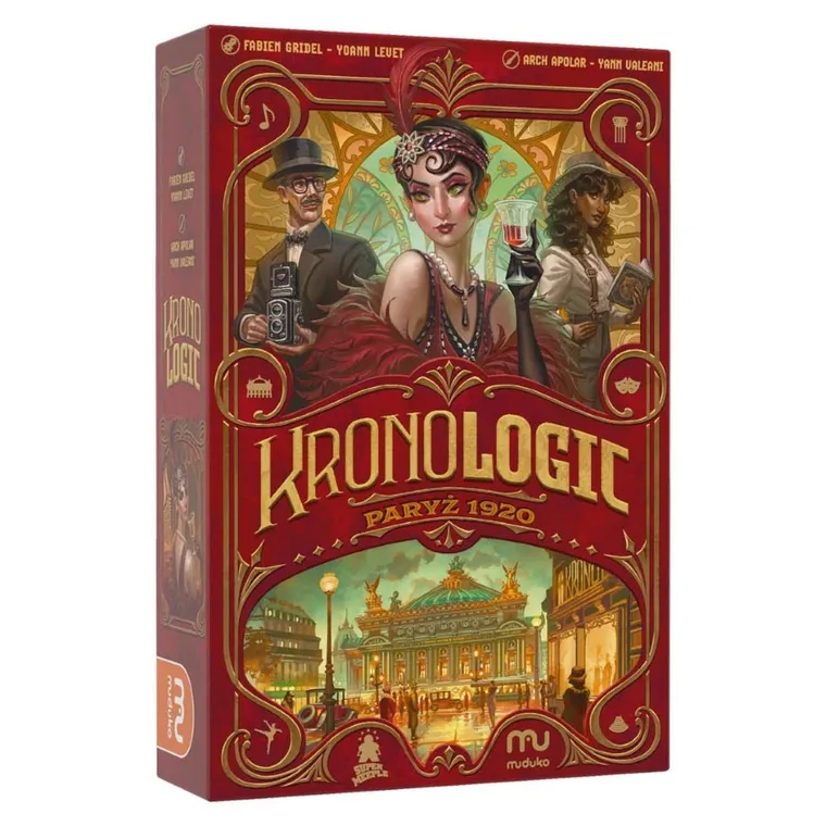 Muduko, Kronologic Paryż 1920, zagadkowa gra strategiczna