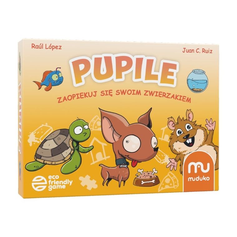 Muduko, Pupile, Zaopiekuj się swoim zwierzątkiem, gra familijna