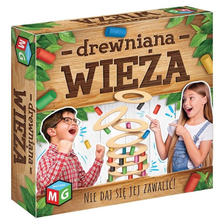 Multigra, Drewniana wieża, gra zręcznościowa
