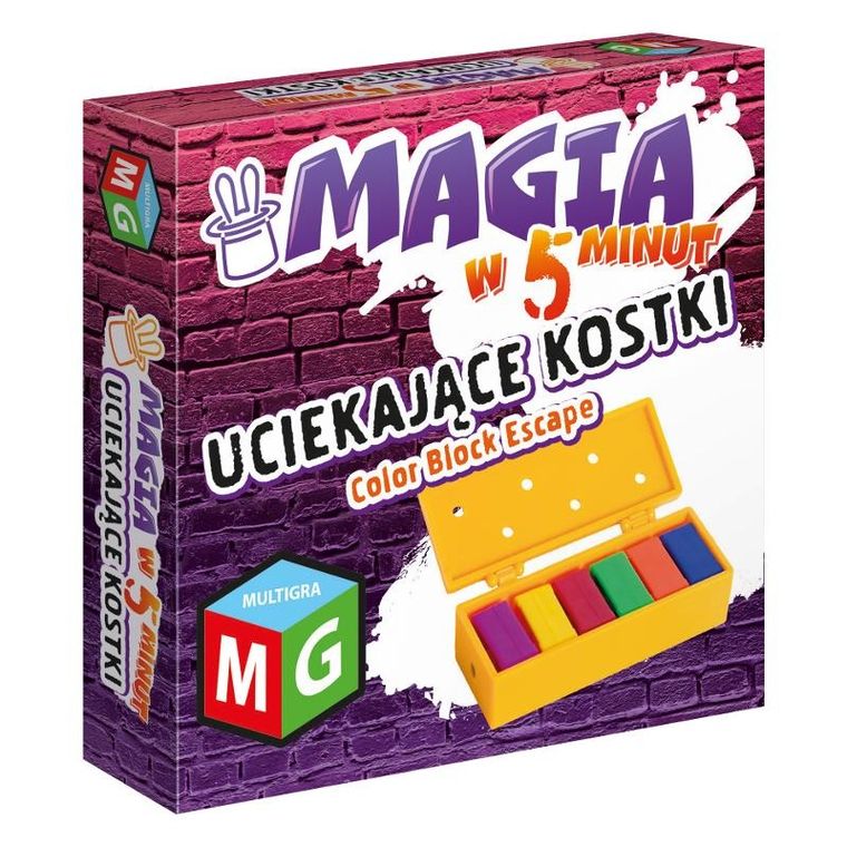 Multigra, Magia w 5 minut, Uciekające kostki, magiczne sztuczki